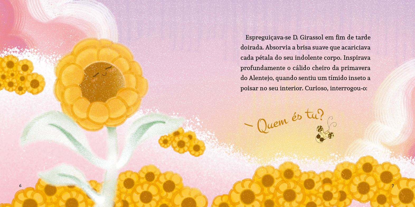 MioloML_Dom Girassol e a efémera amarela