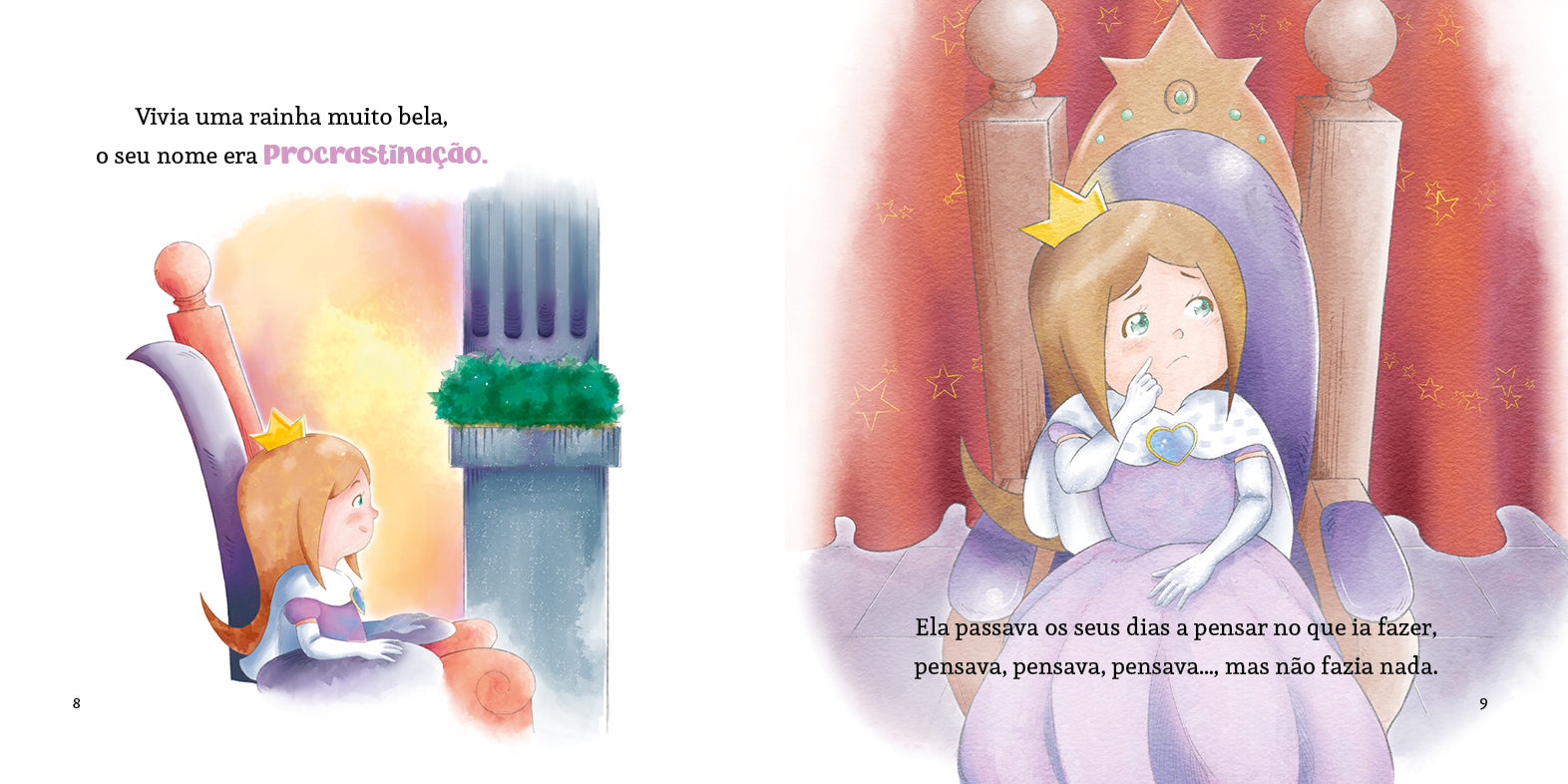 PaginaçãoMeialonga_A Rainha Procrastinação2