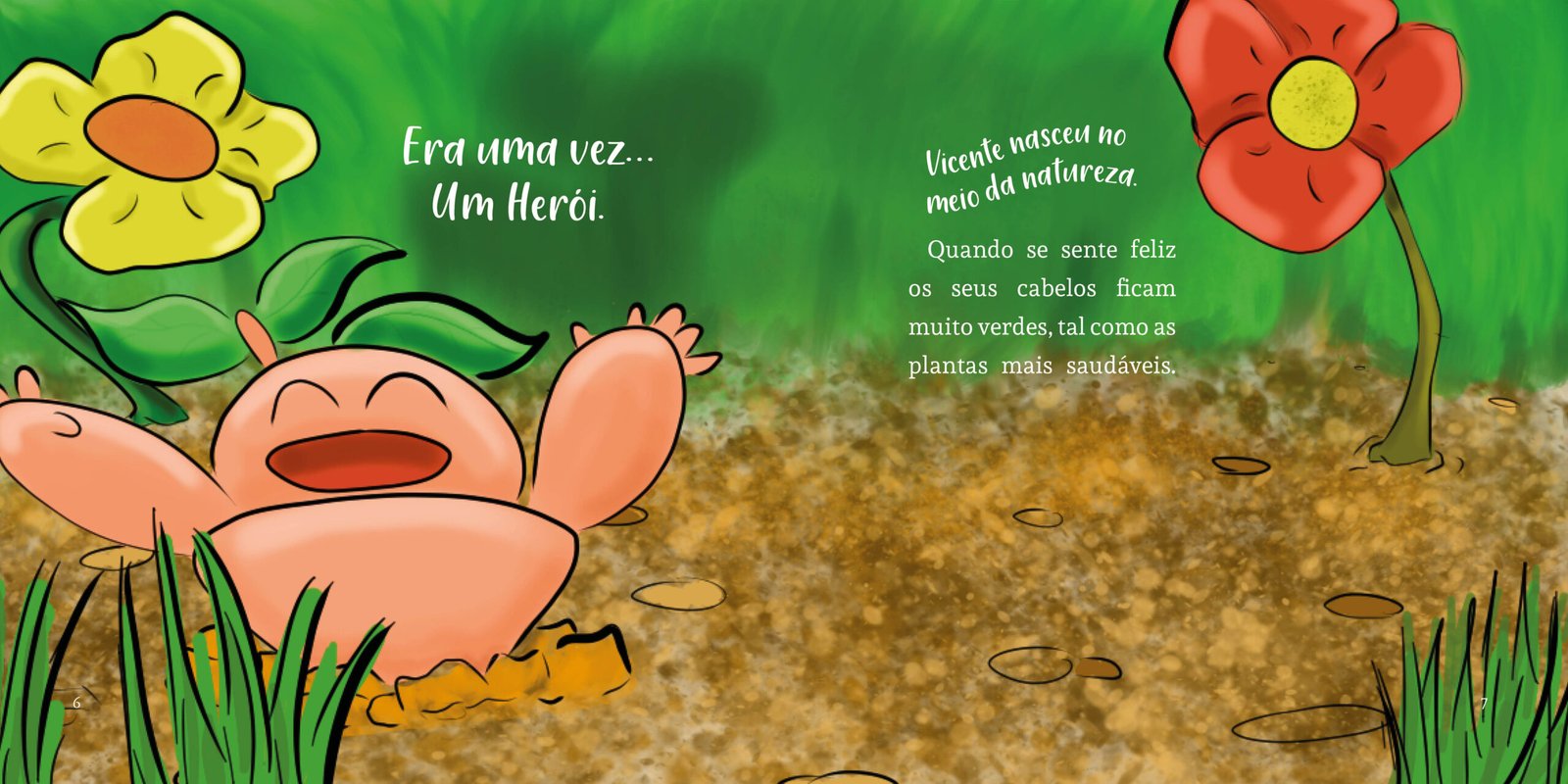 ColeçãoVicente, oAgentedoAmbiente - QuatroAventurasparaSalvaroPlaneta-pag6-7