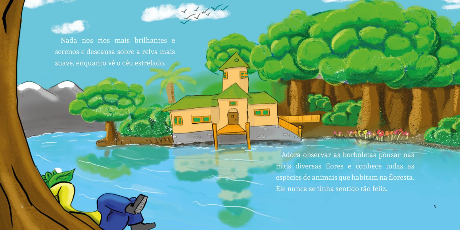 ColeçãoVicente, oAgentedoAmbiente - QuatroAventurasparaSalvaroPlaneta-pag8-9